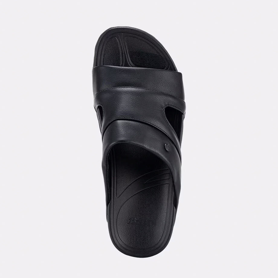 Bata Men Black Sandal