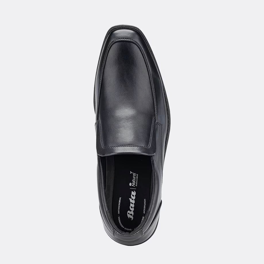Bata Men Black Loafer