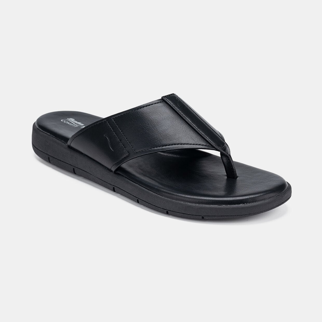 Bata Men Black Sandal