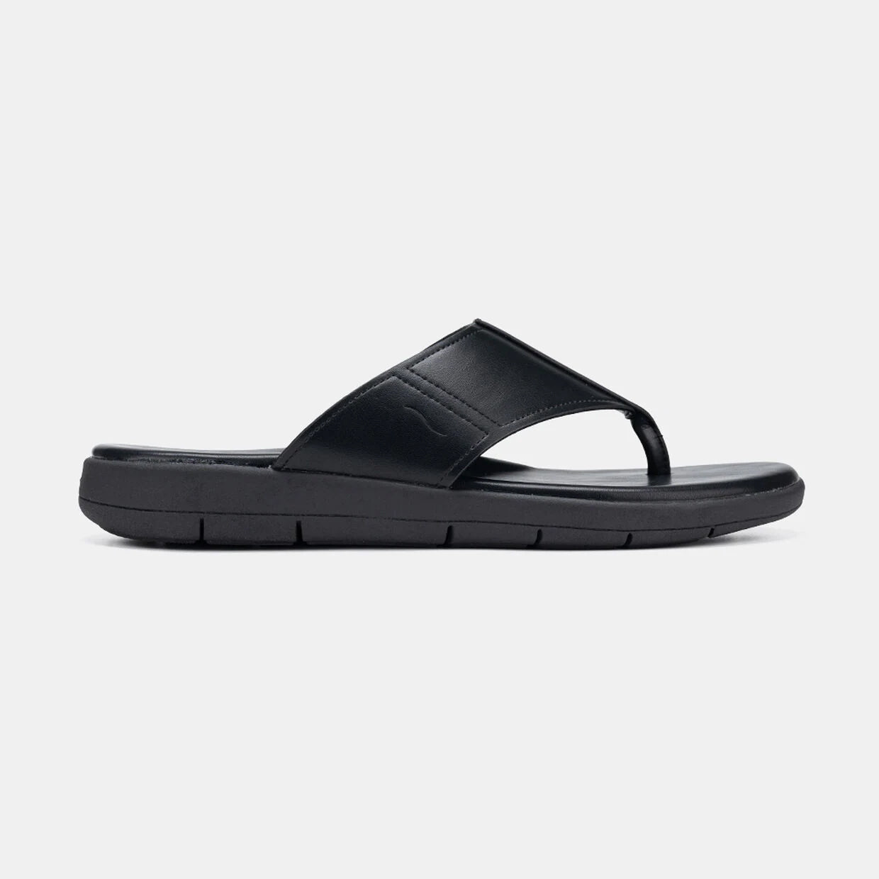 Bata Men Black Sandal