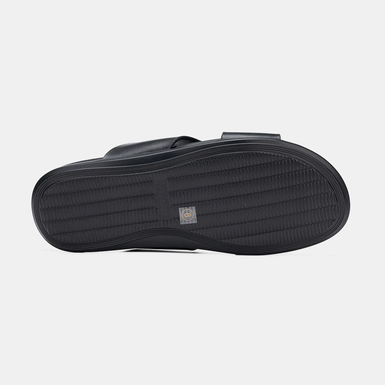 Bata Men Black Sandal