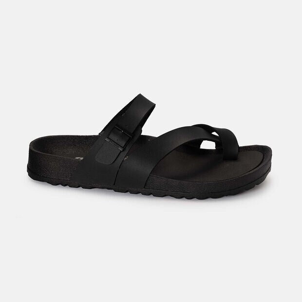 Bata Men Triple Black Sandal