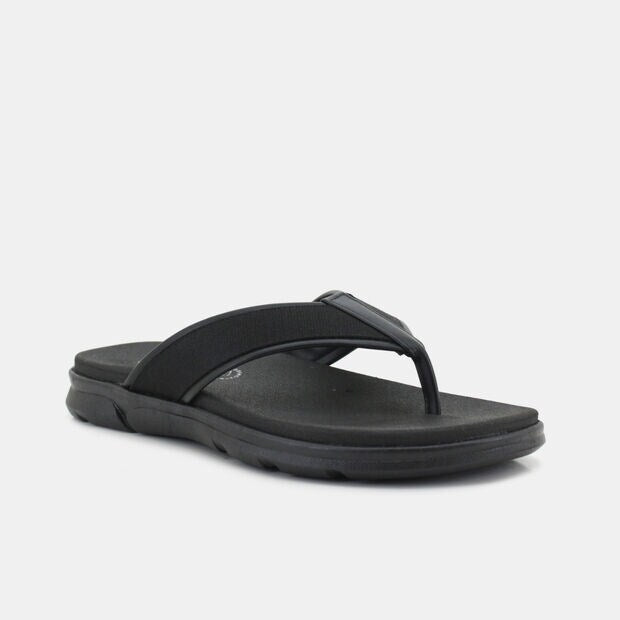 Bata Men Black Sandal