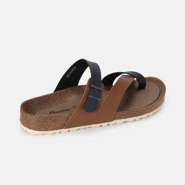 Bata Men Dark Blue Sandal