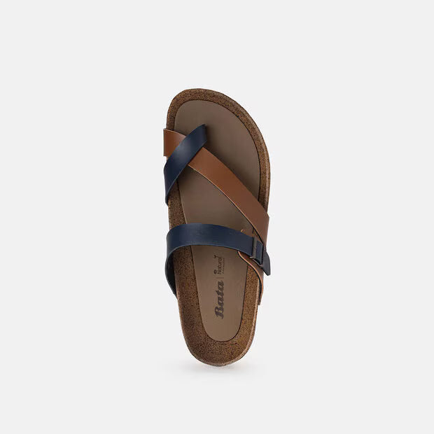 Bata Men Dark Blue Sandal