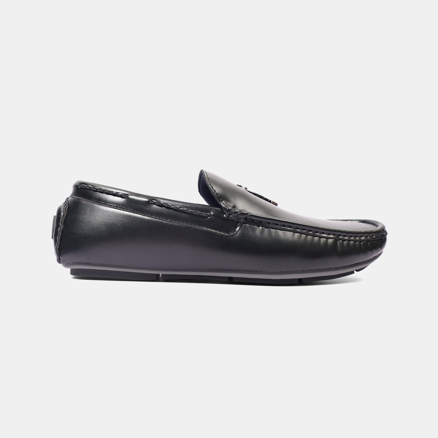 Bata Flexible Men Black Loafer