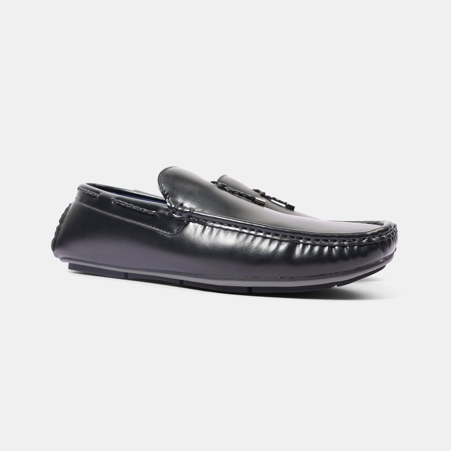 Bata Flexible Men Black Loafer