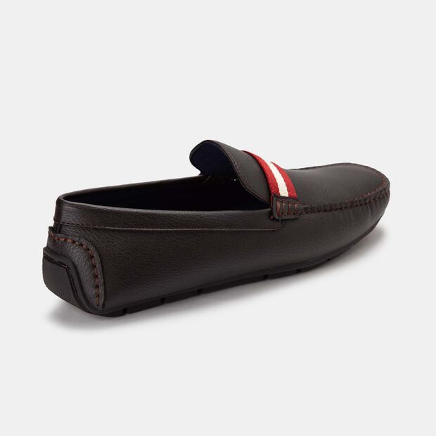 Bata Flexible Men Dk Brown Loafer