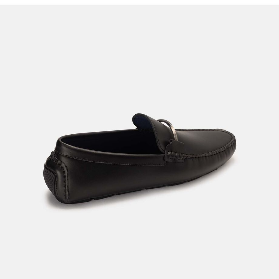 Bata Flexible Men Black Loafer