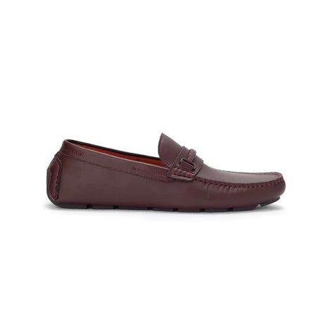 Bata Flexible Men Maroon Loafer