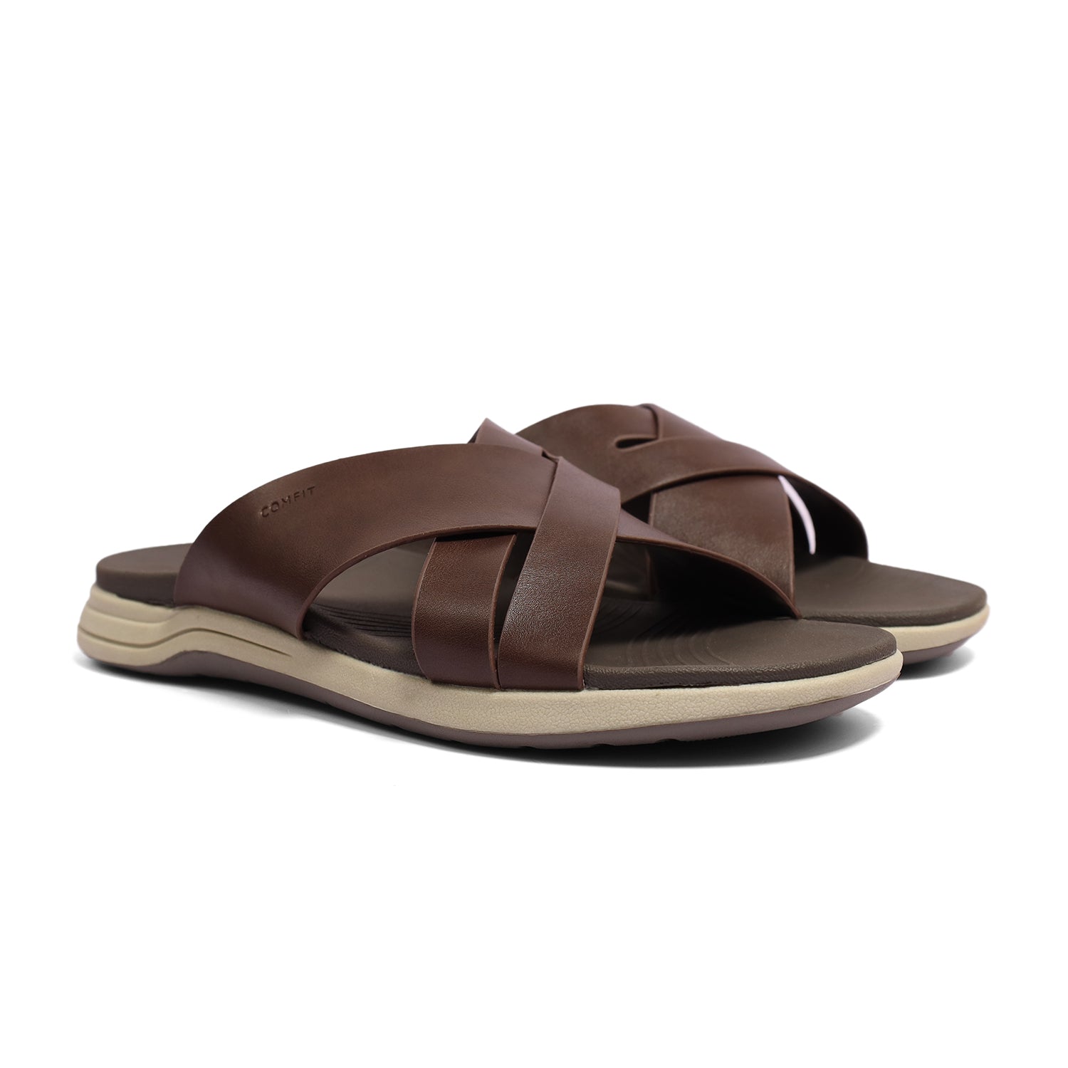 Bata Men Brown Sandal