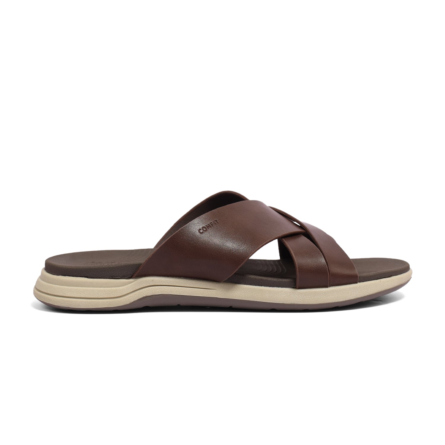 Bata Men Brown Sandal
