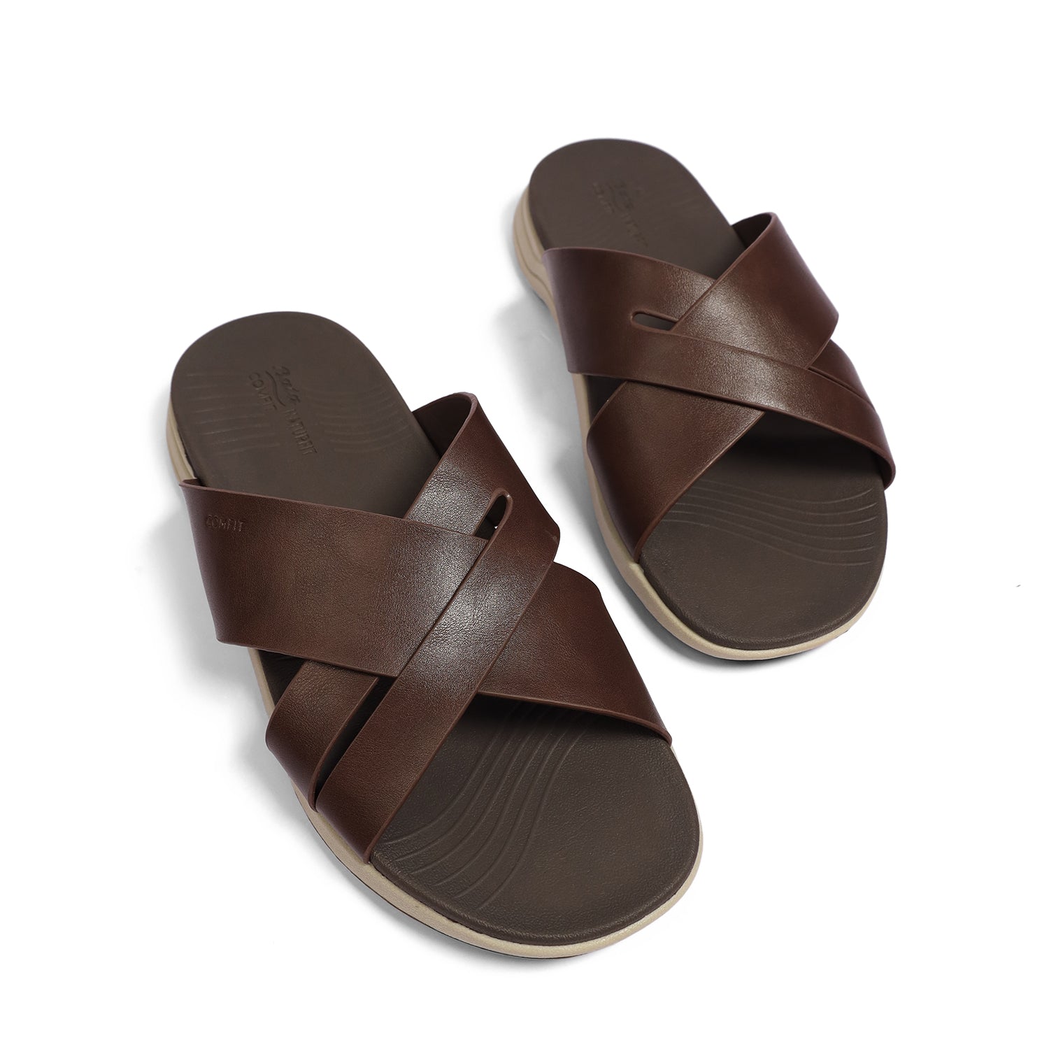 Bata Men Brown Sandal