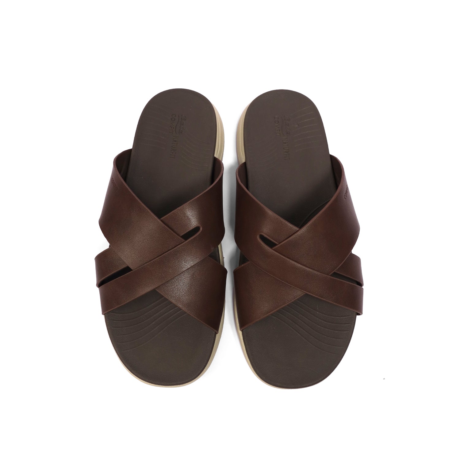 Bata Men Brown Sandal