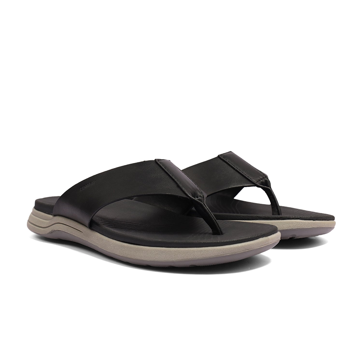 Bata Men Black Sandal