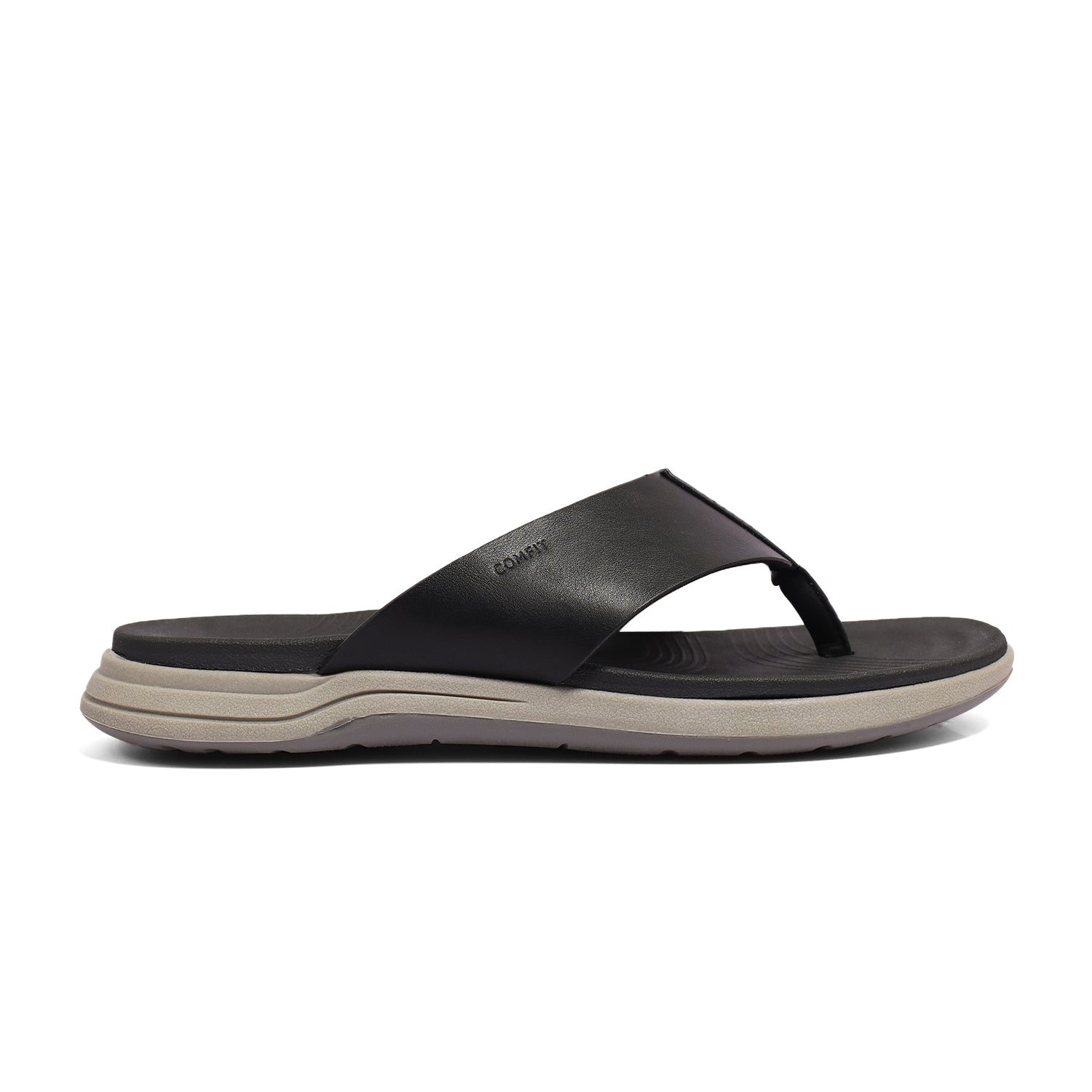 Bata Men Black Sandal