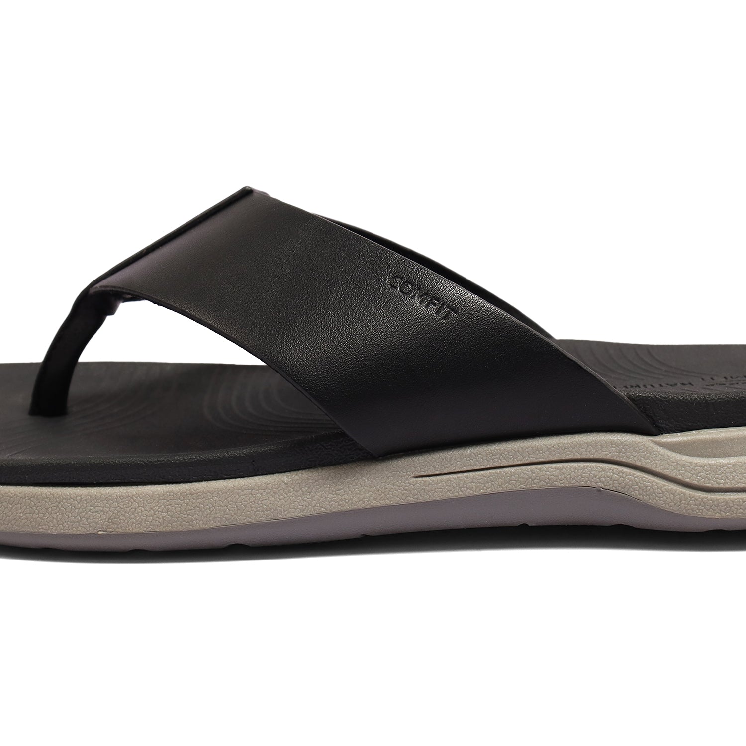 Bata Men Black Sandal