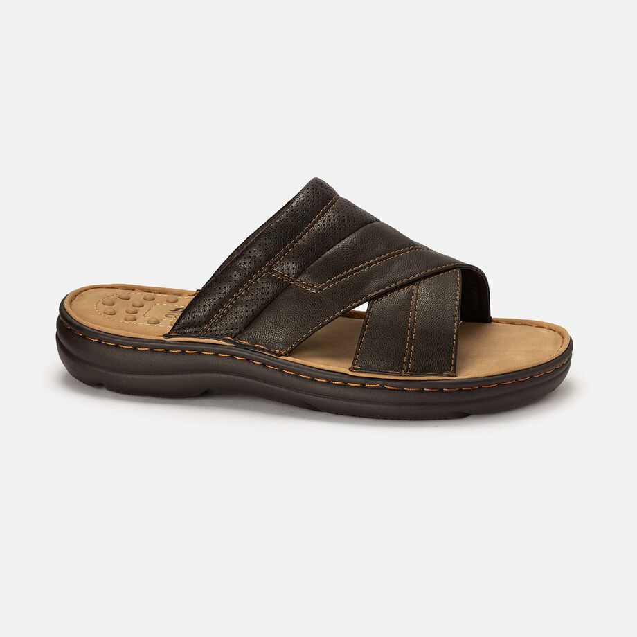 Bata Comfit Men Dark Brown Sandal