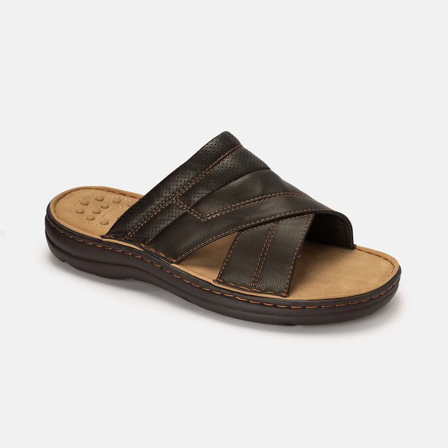 Bata Comfit Men Dark Brown Sandal