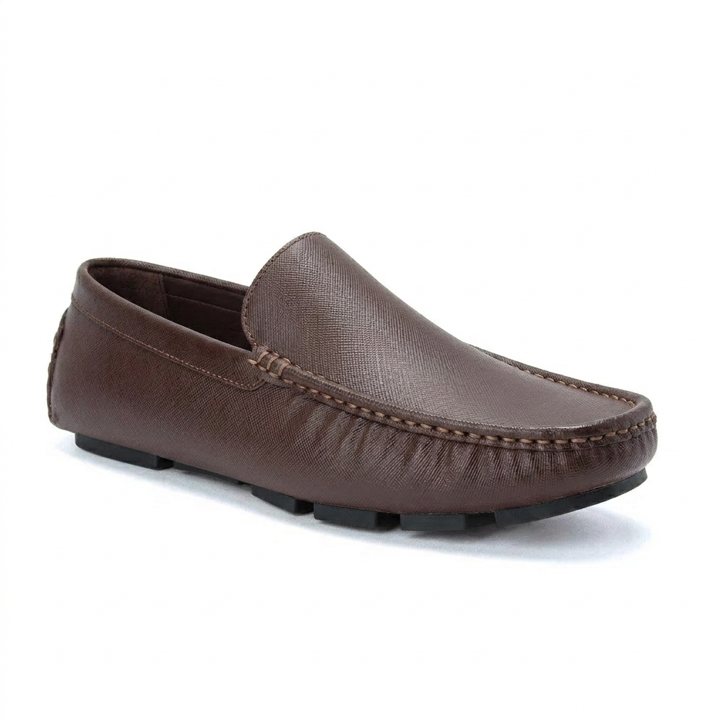 Bata Flexible Men Brown Loafer