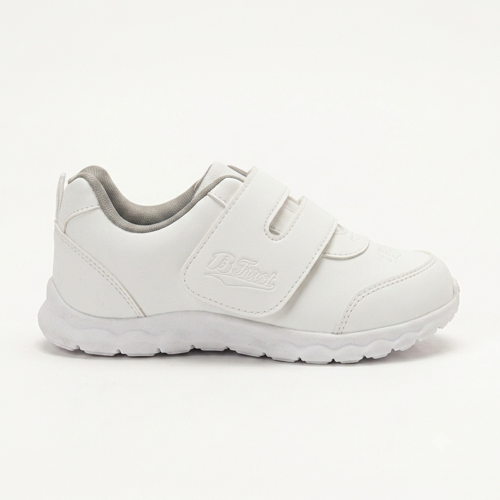 B First Children White Sneaker