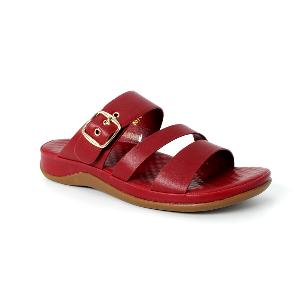 BATA COMFIT WOMEN BURGUNDY SANDAL