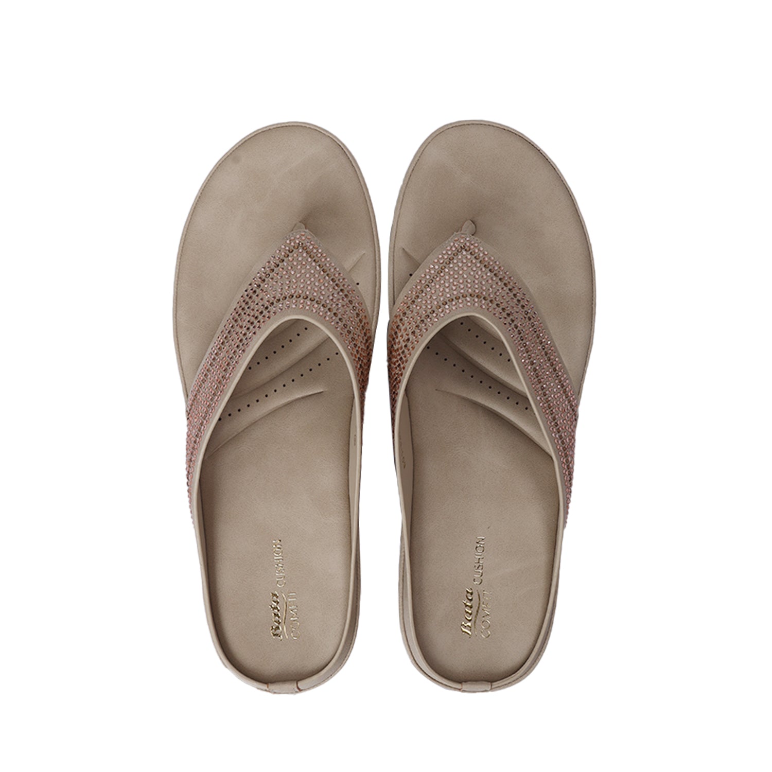 Bata Comfit Women Gold Sandal